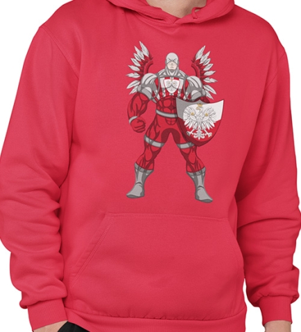 BLUZA Z KAPTUREM PATRIOTYCZNI 1000011766
